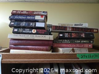 MaxSold Auction: Mixed-Genre Books — Paperback & Hardcover (English) B - Ottawa (Ontario, Canada) PARTNER MANAGED Downsizing Online Auction - Topley Crescent
