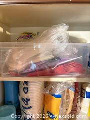 MaxSold Auction: Mixed Brand Disposable Tableware & Party Serveware Assortment B - Ottawa (Ontario, Canada) PARTNER MANAGED Downsizing Online Auction - Topley Crescent