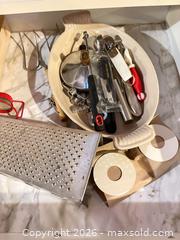 MaxSold Auction: Mixed Kitchen Utensils, Bakeware, Cookware & Cutlery Lot B - Ottawa (Ontario, Canada) PARTNER MANAGED Downsizing Online Auction - Topley Crescent