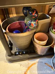 MaxSold Auction: Mixed Lot of Flower Pots, Window Troughs & Plant Saucers B - Ottawa (Ontario, Canada) PARTNER MANAGED Downsizing Online Auction - Topley Crescent