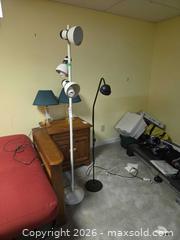 MaxSold Auction: Pair of Metal Floor Lamps — Multi-head & Gooseneck A - Ottawa (Ontario, Canada) PARTNER MANAGED Downsizing Online Auction - Topley Crescent