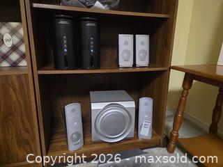 MaxSold Auction: Panasonic & Sony Home Theater Subwoofer & Satellites; Centrios Wireless B - Ottawa (Ontario, Canada) PARTNER MANAGED Downsizing Online Auction - Topley Crescent