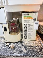 MaxSold Auction: Philips Food Processor A - Ottawa (Ontario, Canada) PARTNER MANAGED Downsizing Online Auction - Topley Crescent