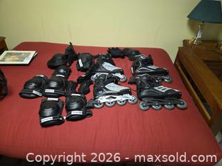 MaxSold Auction: Rollerblade Inline Skates, Black/Gray, US 8 & US 10 A - Ottawa (Ontario, Canada) PARTNER MANAGED Downsizing Online Auction - Topley Crescent