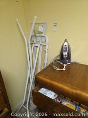 MaxSold Auction: Rowenta Steam Iron with Ironing Board, Stainless Steel Soleplate A - Ottawa (Ontario, Canada) PARTNER MANAGED Downsizing Online Auction - Topley Crescent