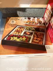 MaxSold Auction: Servingware, Punch Bowl, Tiered Server & Tray Set B - Ottawa (Ontario, Canada) PARTNER MANAGED Downsizing Online Auction - Topley Crescent