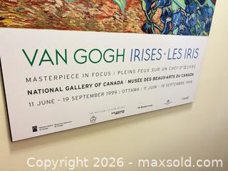 MaxSold Auction: Set of 2 Posters: Van Gogh Irises & Cézanne En Provence, A - Ottawa (Ontario, Canada) PARTNER MANAGED Downsizing Online Auction - Topley Crescent