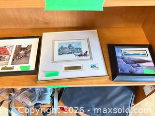 MaxSold Auction: Set of 3 Framed Prints - Canadian/Quebec & City Landscapes - Ottawa (Ontario, Canada) PARTNER MANAGED Downsizing Online Auction - Topley Crescent