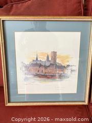 MaxSold Auction: Set of 4 Framed Architectural & Landscape Prints, Gold Frames A - Ottawa (Ontario, Canada) PARTNER MANAGED Downsizing Online Auction - Topley Crescent