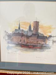 MaxSold Auction: Set of 4 Framed Architectural & Landscape Prints, Gold Frames A - Ottawa (Ontario, Canada) PARTNER MANAGED Downsizing Online Auction - Topley Crescent