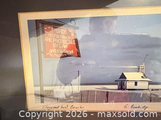 MaxSold Auction: Set of 4 Framed Artworks by David Crighton & T. Brisset A - Ottawa (Ontario, Canada) PARTNER MANAGED Downsizing Online Auction - Topley Crescent