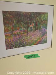 MaxSold Auction: Set of 4 Framed Claude Monet Reproduction Prints A - Ottawa (Ontario, Canada) PARTNER MANAGED Downsizing Online Auction - Topley Crescent