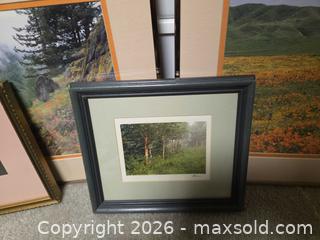 MaxSold Auction: Set of 4 Framed Landscape Prints, Small & Medium Sizes A - Ottawa (Ontario, Canada) PARTNER MANAGED Downsizing Online Auction - Topley Crescent