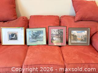 MaxSold Auction: Set of 4 Framed Tom Thomson Reproduction Giclée Prints A - Ottawa (Ontario, Canada) PARTNER MANAGED Downsizing Online Auction - Topley Crescent