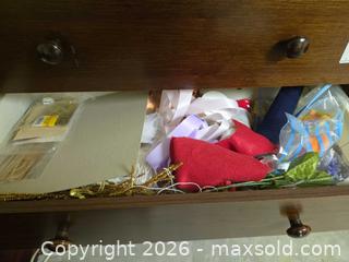 MaxSold Auction: Sewing & Craft Supplies Lot: Ribbons, Trims, Fabric, Embellishments B - Ottawa (Ontario, Canada) PARTNER MANAGED Downsizing Online Auction - Topley Crescent