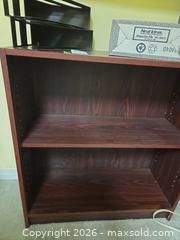 MaxSold Auction: Small 2-Shelf Bookcase / Bookshelf A - Ottawa (Ontario, Canada) PARTNER MANAGED Downsizing Online Auction - Topley Crescent