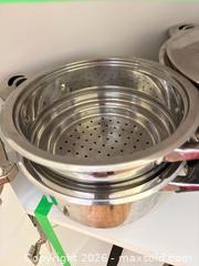 MaxSold Auction: Stainless Steel Cookware Set,  Silver B - Ottawa (Ontario, Canada) PARTNER MANAGED Downsizing Online Auction - Topley Crescent