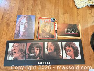 MaxSold Auction: The Beatles Memorabilia Lot — Magazines, Posters, Let It Be Print A - Ottawa (Ontario, Canada) PARTNER MANAGED Downsizing Online Auction - Topley Crescent