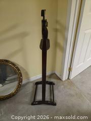 MaxSold Auction: Vanity Set: Round Ornate Mirror, Swivel Stool & Valet Stand B - Ottawa (Ontario, Canada) PARTNER MANAGED Downsizing Online Auction - Topley Crescent