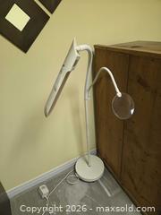 MaxSold Auction: White Floor Magnifying Lamp with Fluorescent Light A - Ottawa (Ontario, Canada) PARTNER MANAGED Downsizing Online Auction - Topley Crescent