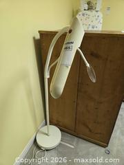 MaxSold Auction: White Floor Magnifying Lamp with Fluorescent Light A - Ottawa (Ontario, Canada) PARTNER MANAGED Downsizing Online Auction - Topley Crescent