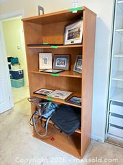 MaxSold Auction: Wood Veneer Bookcase C - Ottawa (Ontario, Canada) PARTNER MANAGED Downsizing Online Auction - Topley Crescent