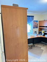 MaxSold Auction: Wood Veneer Bookcase C - Ottawa (Ontario, Canada) PARTNER MANAGED Downsizing Online Auction - Topley Crescent