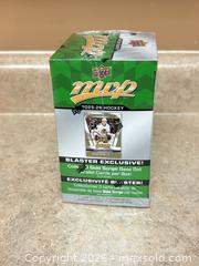 MaxSold Auction: 2025-26 Upper Deck Hockey Blaster Box (11 Packs), plus 2 packs - Welland (Ontario, Canada) SELLER MANAGED Reseller Online Auction - Young Road