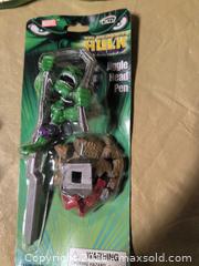 MaxSold Auction: 3 incredible Hulk things - Welland (Ontario, Canada) SELLER MANAGED Reseller Online Auction - Young Road