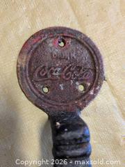 MaxSold Auction: Cast iron Coca-Cola door handle - Welland (Ontario, Canada) SELLER MANAGED Reseller Online Auction - Young Road