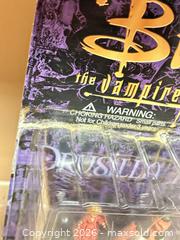 MaxSold Auction: Drusilla Action Figure by Moore Action Collectibles - Buffy - Welland (Ontario, Canada) SELLER MANAGED Reseller Online Auction - Young Road