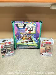MaxSold Auction: Funko’s! Masters of the W Universe The Hurricane & Rikishi + Ring, funkos have box damage  - Welland (Ontario, Canada) SELLER MANAGED Reseller Online Auction - Young Road