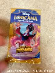 MaxSold Auction: New! Disney Lorcana Into the Inklands Starter Deck, Booster & Mickey Card - Welland (Ontario, Canada) SELLER MANAGED Reseller Online Auction - Young Road