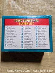 MaxSold Auction: Sealed young superstars hockey cards - Welland (Ontario, Canada) SELLER MANAGED Reseller Online Auction - Young Road