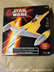 MaxSold Auction: Star wars naboo fighter sealed  - Welland (Ontario, Canada) SELLER MANAGED Reseller Online Auction - Young Road