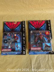 MaxSold Auction: Toy Biz Spider-Man Action Figure Lot Circa 2002 card damage - Welland (Ontario, Canada) SELLER MANAGED Reseller Online Auction - Young Road