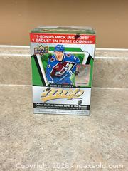 MaxSold Auction: Upper Deck 2025-26 Hockey Blaster Box - Welland (Ontario, Canada) SELLER MANAGED Reseller Online Auction - Young Road