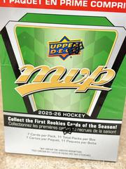 MaxSold Auction: Upper Deck 2025-26 Hockey Blaster Box - Welland (Ontario, Canada) SELLER MANAGED Reseller Online Auction - Young Road