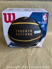 MaxSold Auction: Wilson Toronto Raptors Size 7 Official Composite Basketball - Welland (Ontario, Canada) SELLER MANAGED Reseller Online Auction - Young Road
