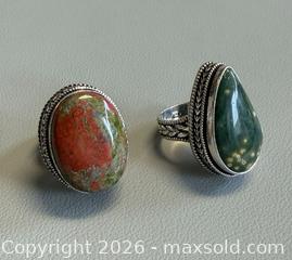 MaxSold Auction: (2) Old Silver Plated Rings  - Toronto (Ontario, Canada) PARTNER MANAGED Reseller Online Auction - Queen Street West