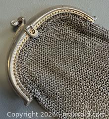 MaxSold Auction: Antique 800 Silver Double Pocket Small Mesh Chainmail Purse Bag - Marked  - Toronto (Ontario, Canada) PARTNER MANAGED Reseller Online Auction - Queen Street West