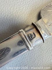 MaxSold Auction: Antique British Sterling Sliver Youth Spreader & Fork Set - Hallmarked  - Toronto (Ontario, Canada) PARTNER MANAGED Reseller Online Auction - Queen Street West