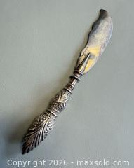 MaxSold Auction: Antique English Sterling Silver Butter Spreader - Hallmarked  - Toronto (Ontario, Canada) PARTNER MANAGED Reseller Online Auction - Queen Street West