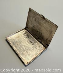 MaxSold Auction: Antique Engraved Sterling Silver Case - Hallmarked  - Toronto (Ontario, Canada) PARTNER MANAGED Reseller Online Auction - Queen Street West