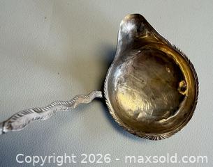 MaxSold Auction: Antique Georgian Monogramed Silver Twisted Handle Toddy Ladle - Tested  - Toronto (Ontario, Canada) PARTNER MANAGED Reseller Online Auction - Queen Street West
