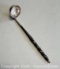 MaxSold Auction: Antique Georgian Sterling Silver Twisted Handle Toddy Ladle - Hallmarked  - Toronto (Ontario, Canada) PARTNER MANAGED Reseller Online Auction - Queen Street West