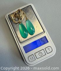 MaxSold Auction: Asian 14K Yellow Teardrop Earrings - Marked  - Toronto (Ontario, Canada) PARTNER MANAGED Reseller Online Auction - Queen Street West