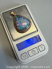 MaxSold Auction: Vintage 9K Yellow Gold Opal Pendant - Marked  - Toronto (Ontario, Canada) PARTNER MANAGED Reseller Online Auction - Queen Street West