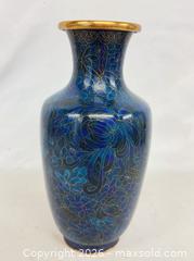 MaxSold Auction: Vintage Asian Cloisonné Enamel Vase  - Toronto (Ontario, Canada) PARTNER MANAGED Reseller Online Auction - Queen Street West