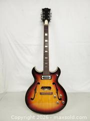 MaxSold Auction: Vintage Capri Hollow Body Electric Guitar Made in Japan - Toronto (Ontario, Canada) PARTNER MANAGED Reseller Online Auction - Queen Street West